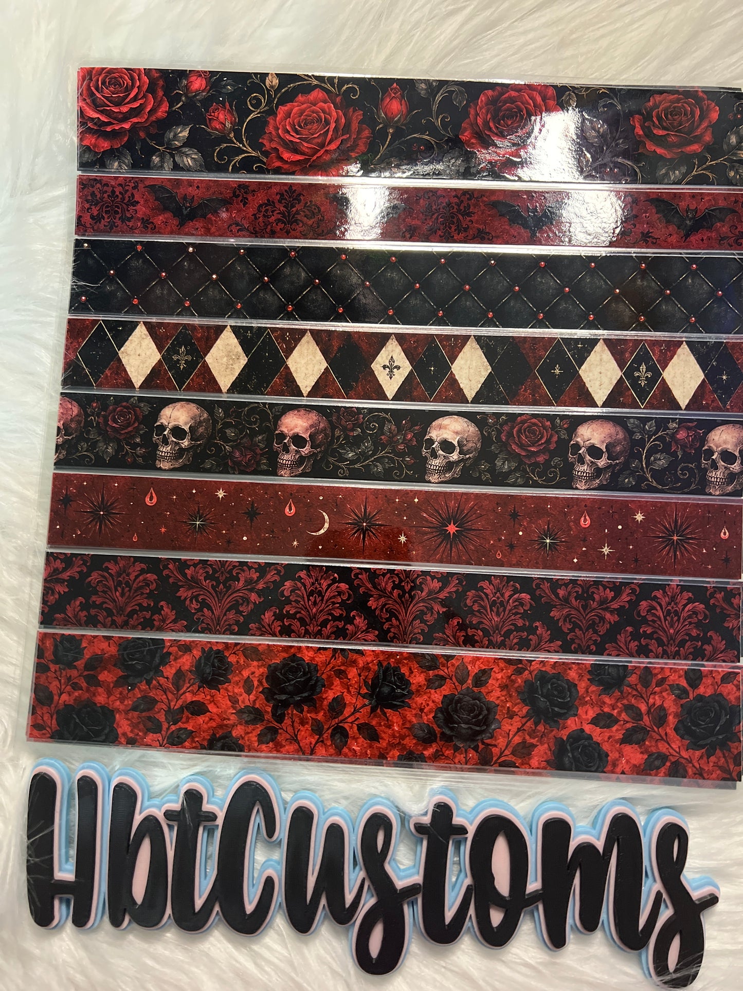 Red & Black Element Bands