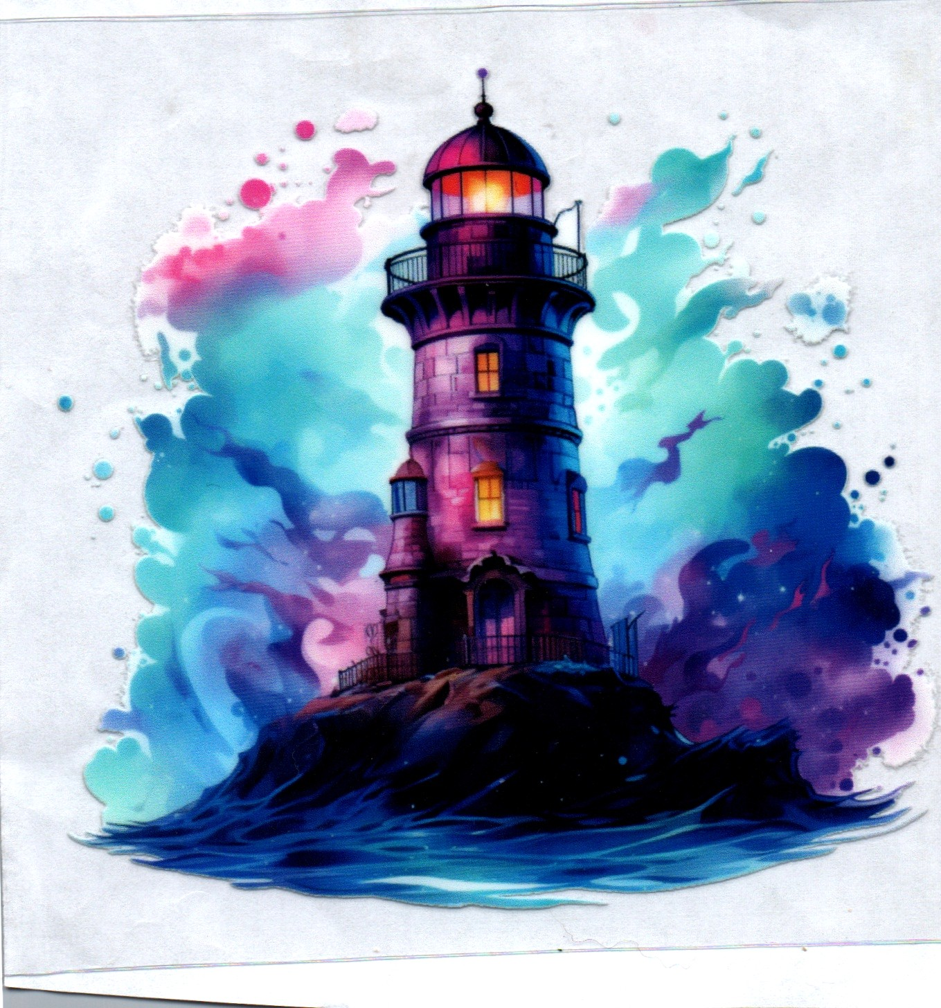 Lighthouse Decal 10