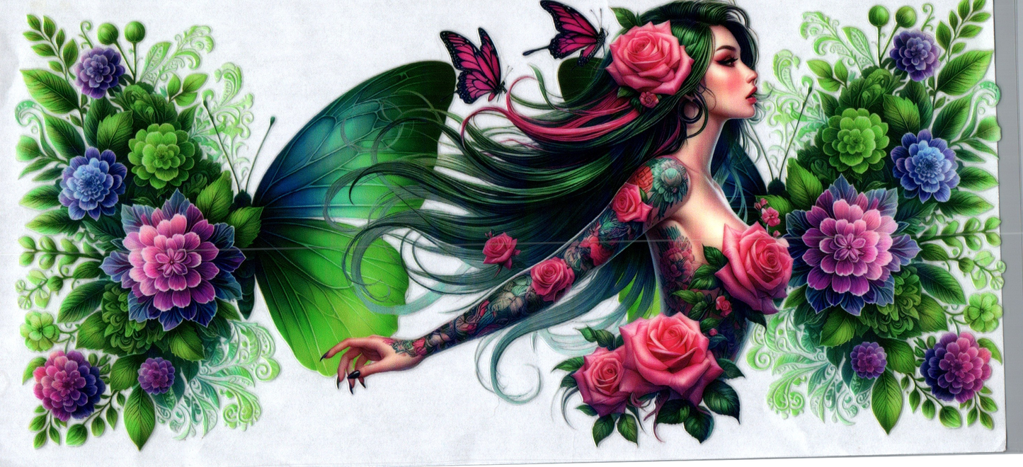 16 oz Tattoo Girl 100