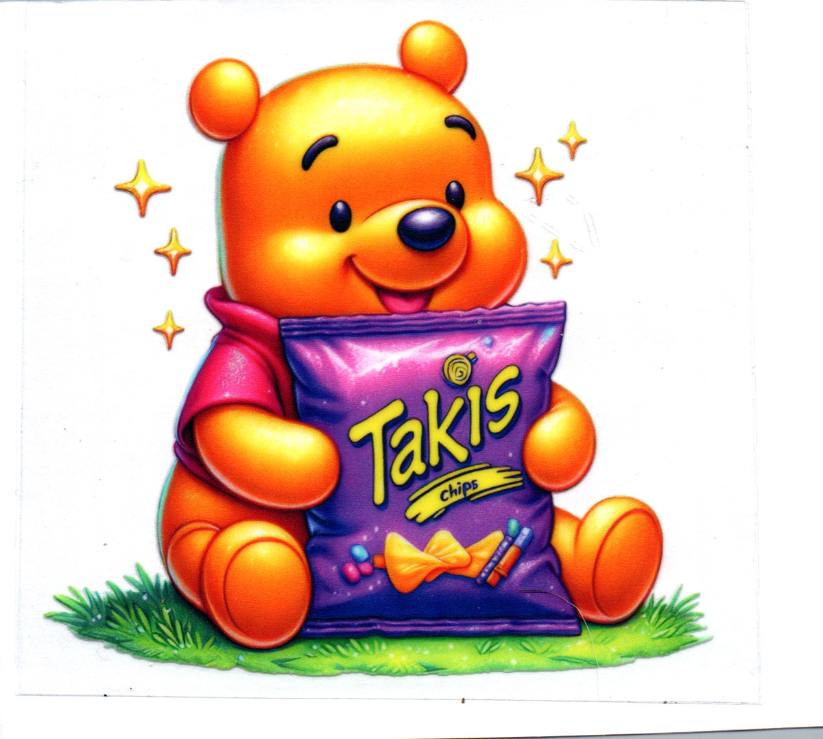 yellow bear takis DECALS 101