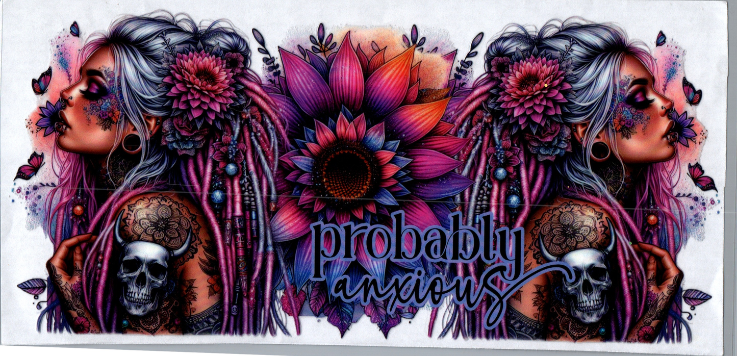 16 oz Tattoo Girl 104