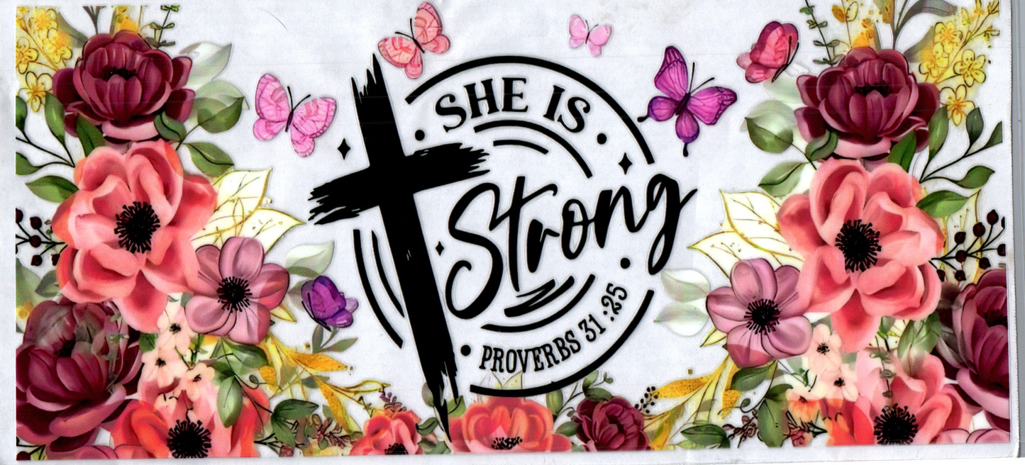 16oz She is Strong Faith 105