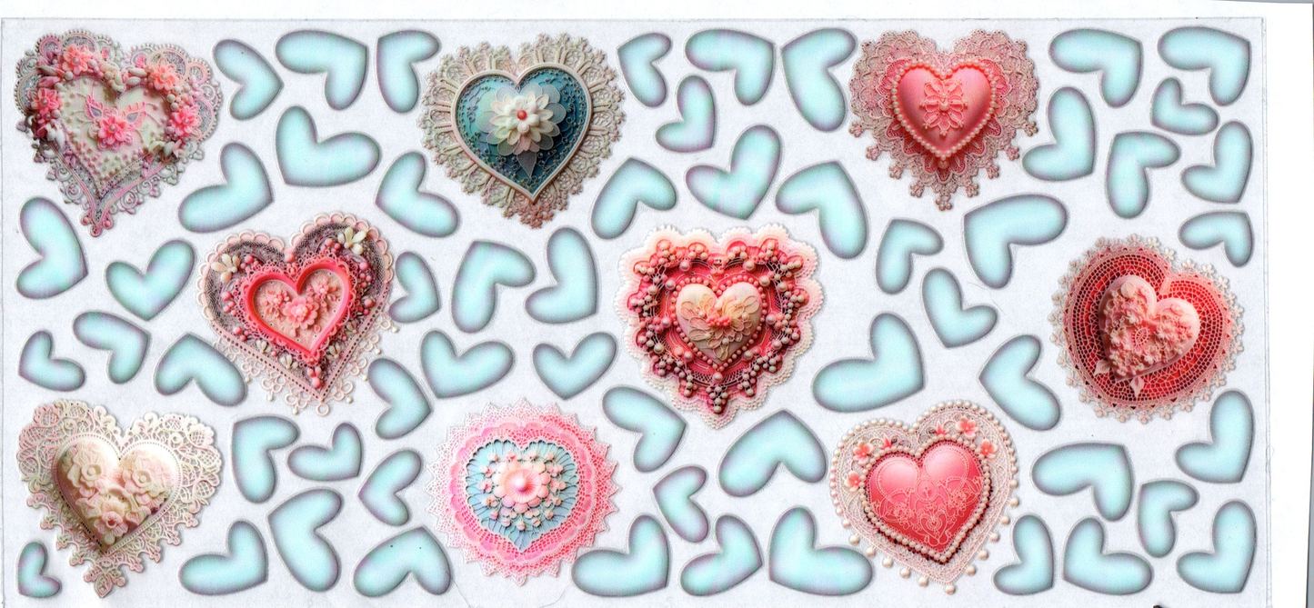 16 oz Hearts 11