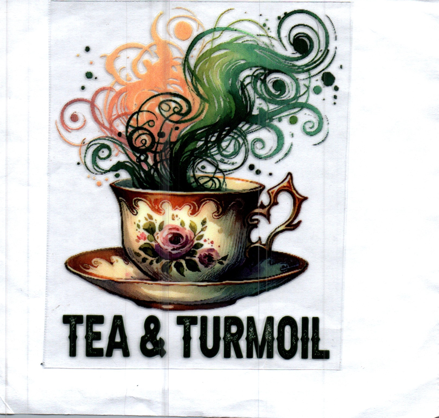 Tea & Turmoil Decal