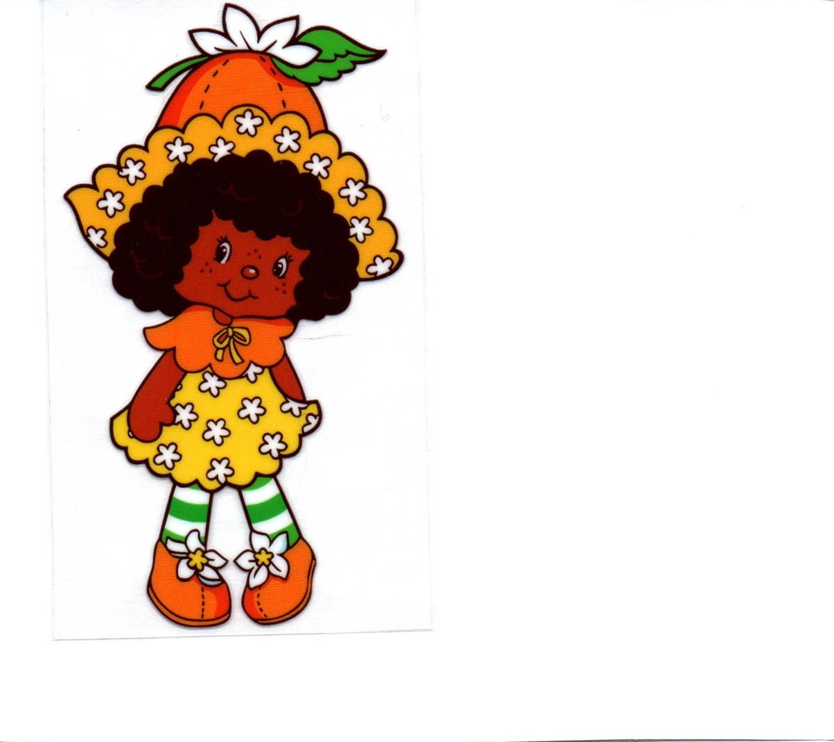 orange strawberry best friends DECALS 114