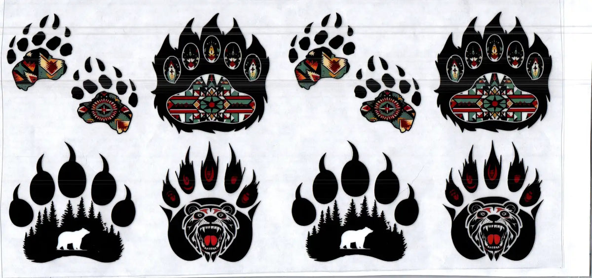 16 oz bear prints misc 117