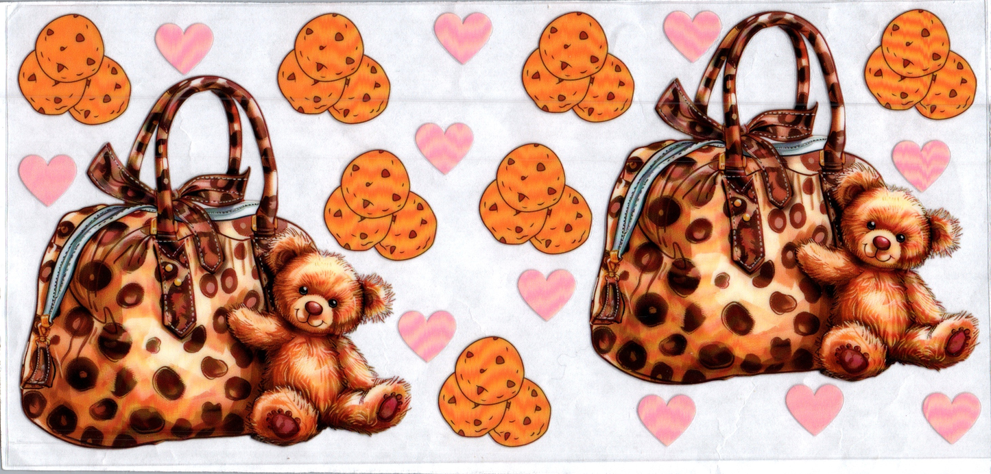 16oz Bady Bear and Purse Kids