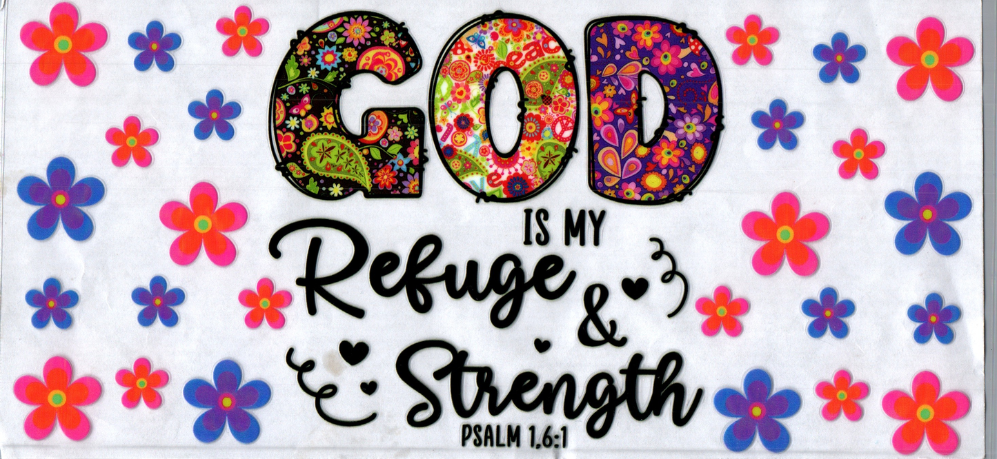 16oz God is my refuge Faith 120