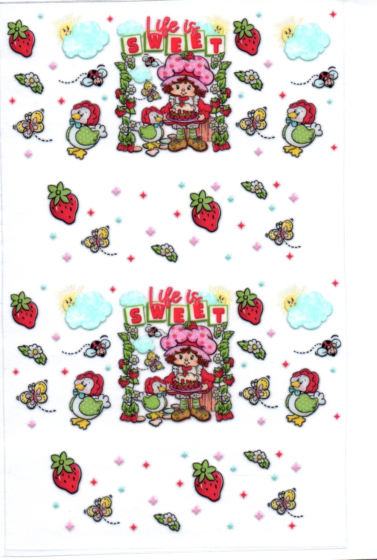 Shortcake Strawberry Key Chain Wrap Double 122