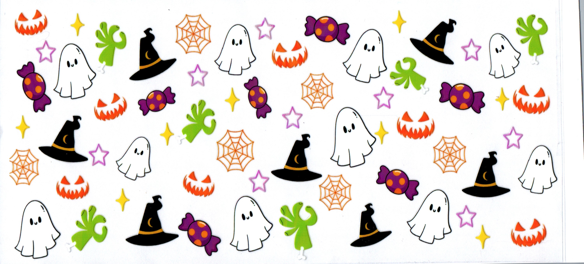16oz ghosts candy witch hats pumpkin faces halloween 124