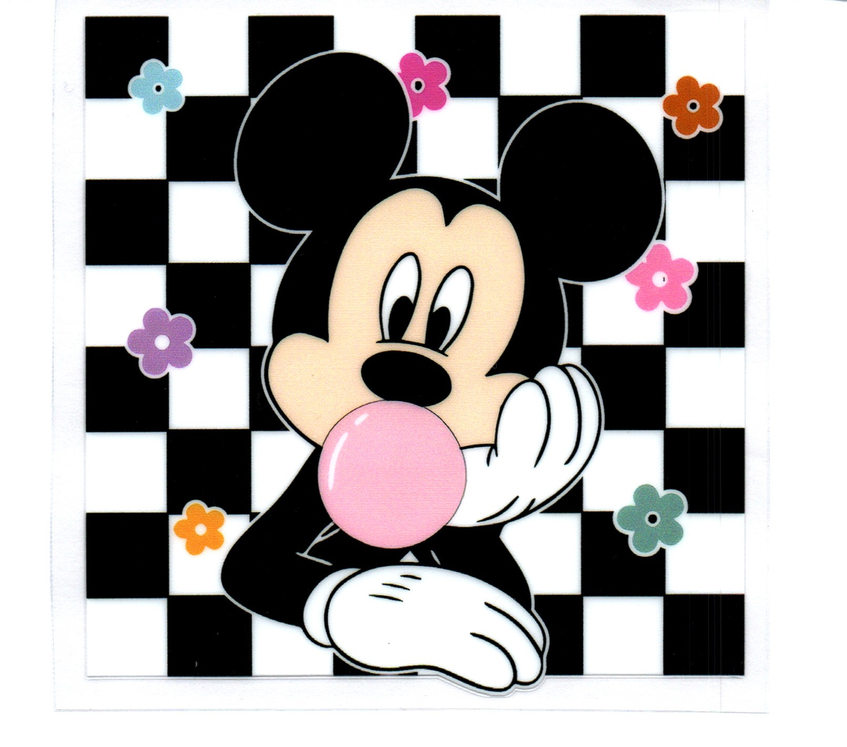 checker bubblegum mister mouse DECALS 124