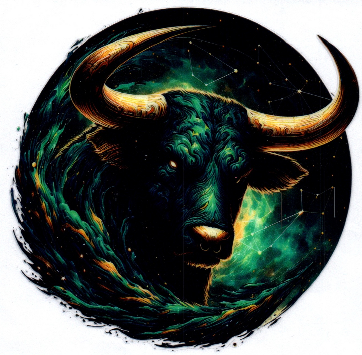Taurus Zodiac Single Decal 12