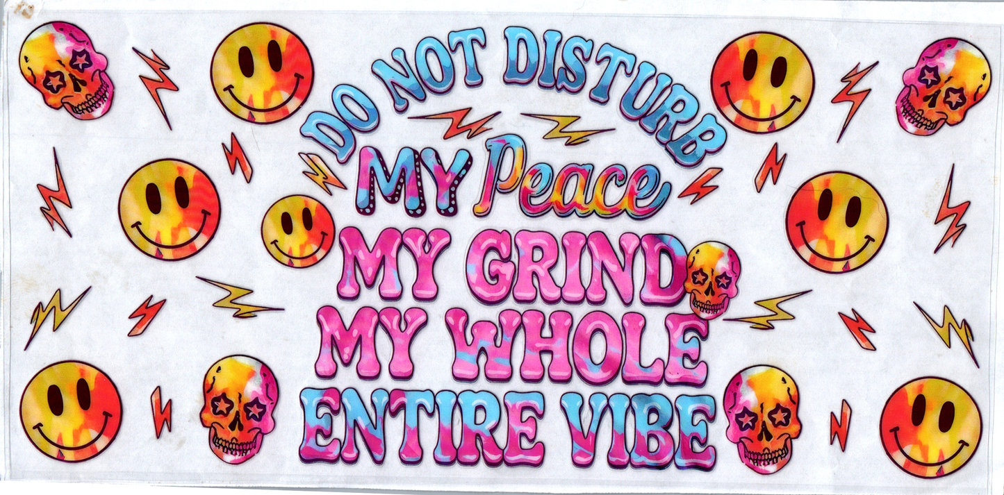 16 oz Do not disturb my peace 129
