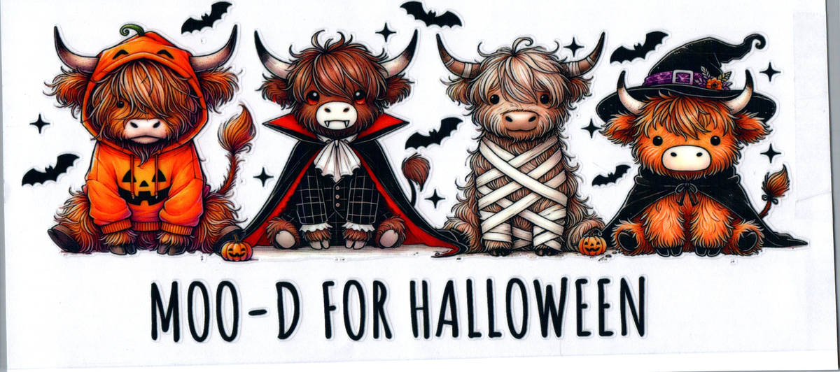 Moo-d for Halloween 16oz