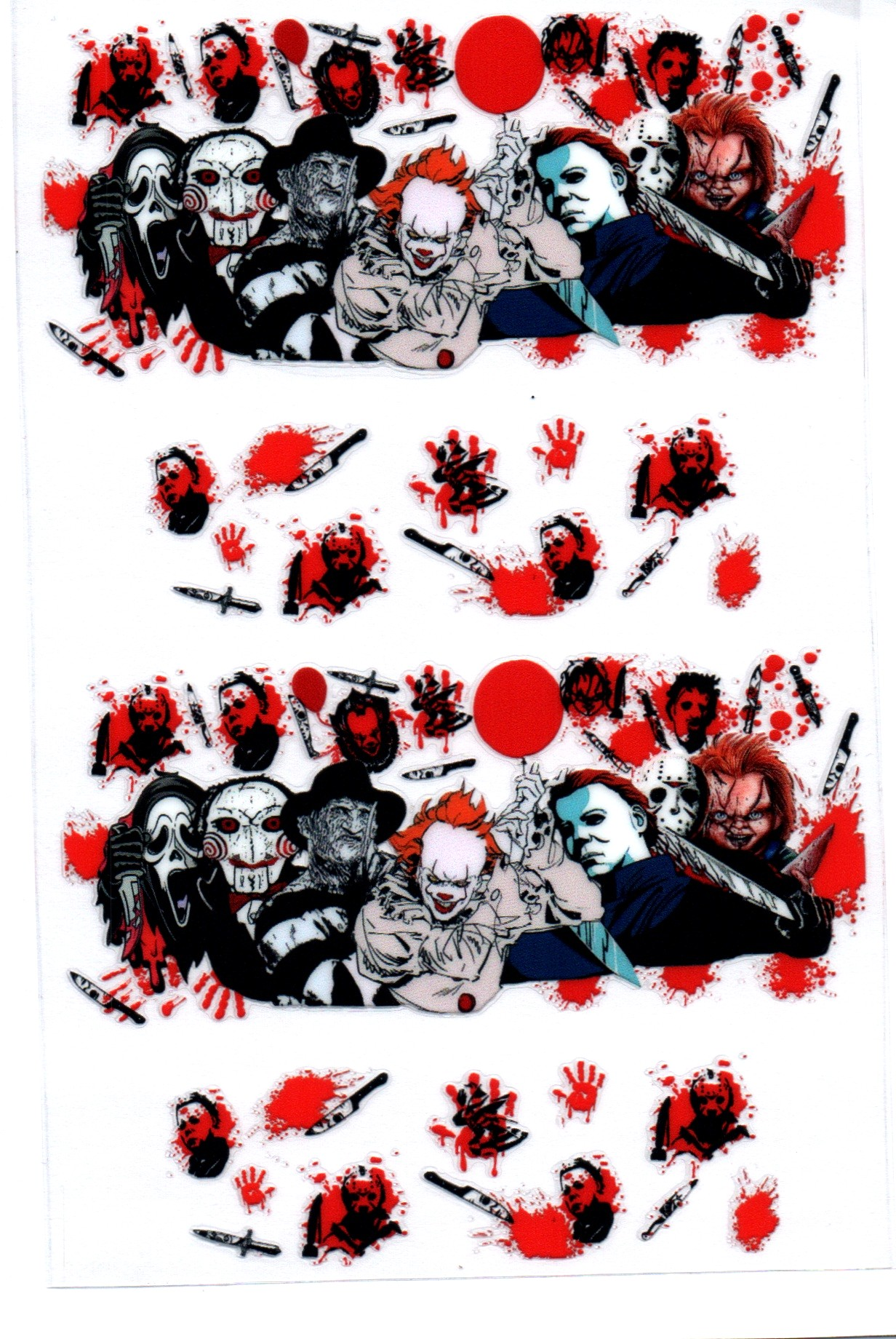 Horror Guys 3 Stanley Key Chain Wrap Double 133