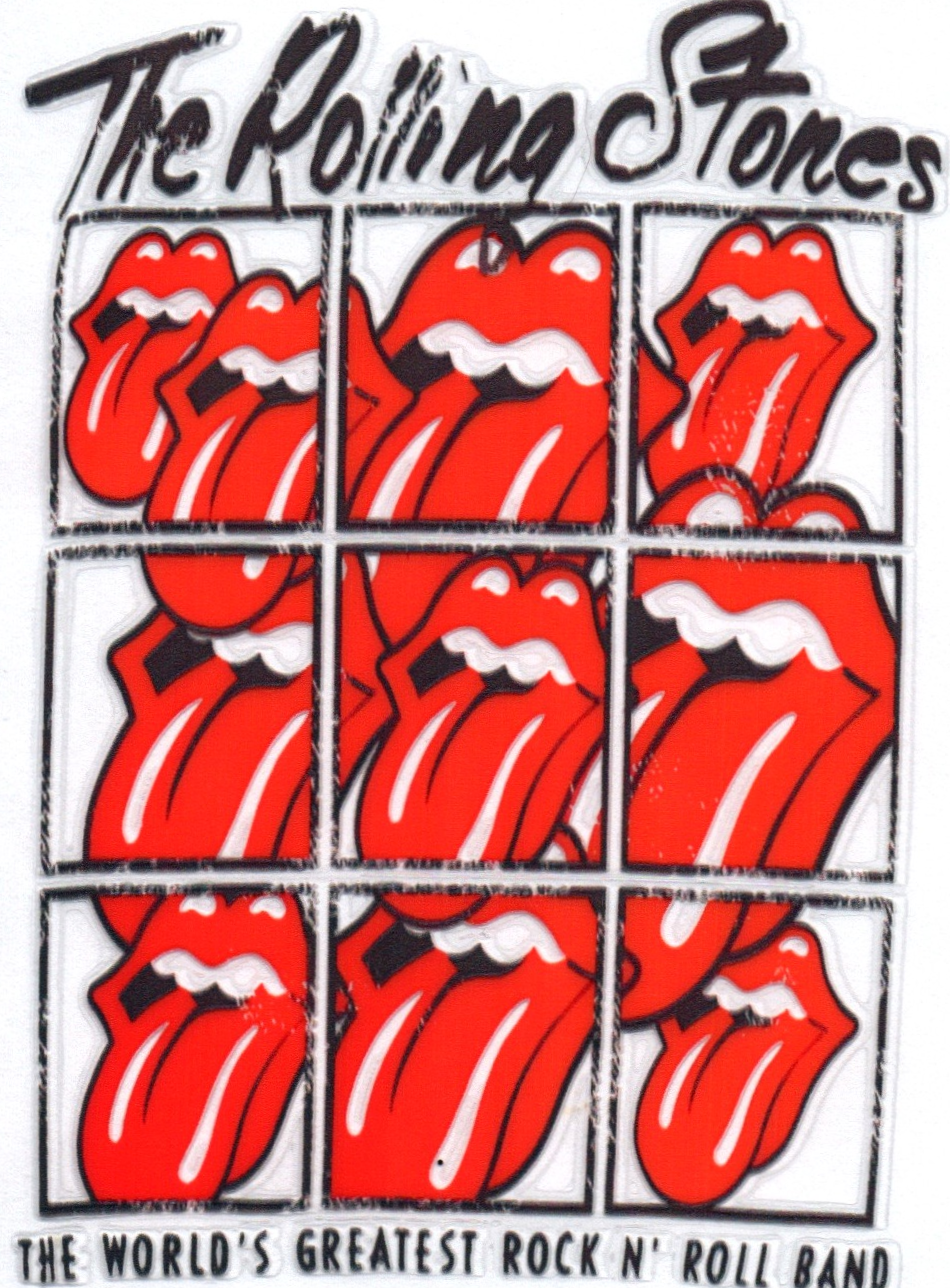 Rolling Stones Music Single Decal