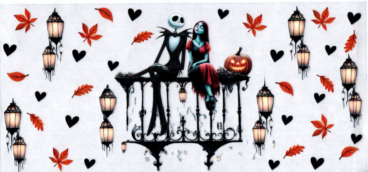 16oz jack & sally on iron with lanterns 13