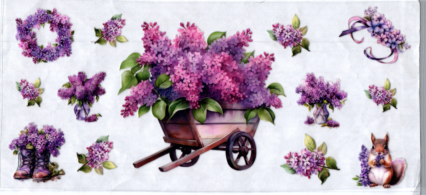 16oz Lilacs in a wagon 137