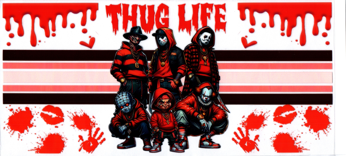 Thug Life Red Horror 14