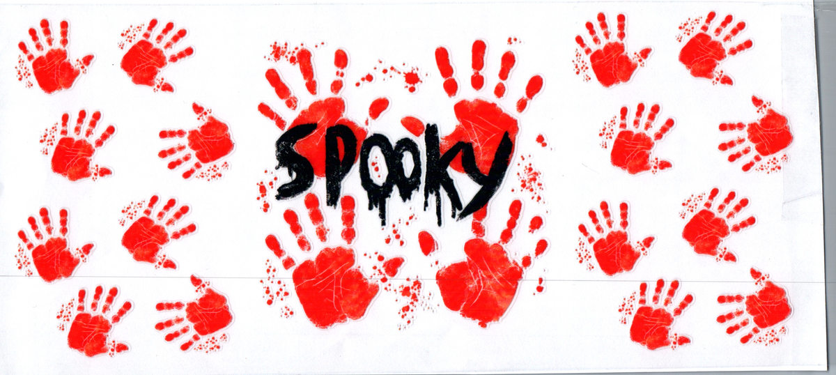 1 Spooky w/ Bloody Hands 16oz