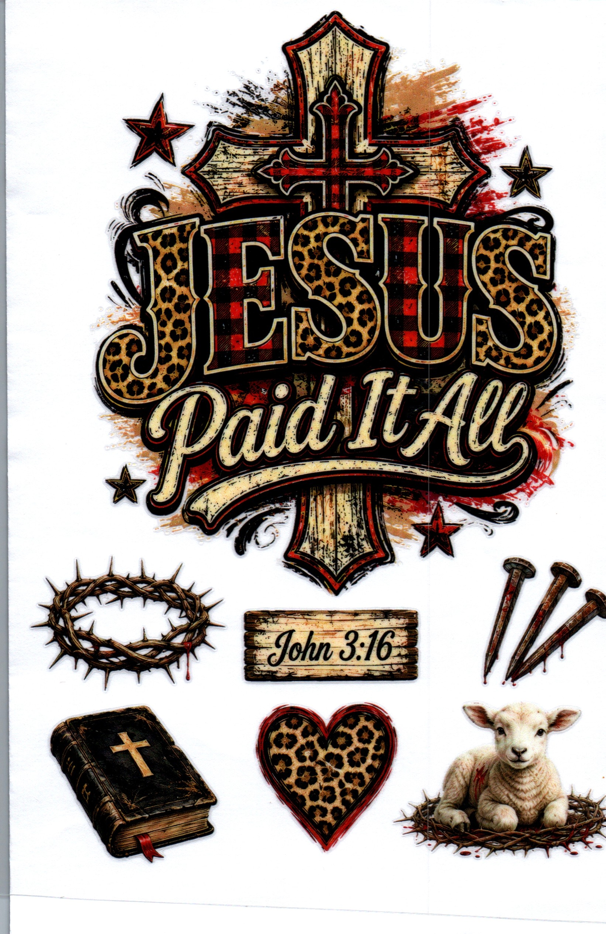 Jesus Paid it All A5