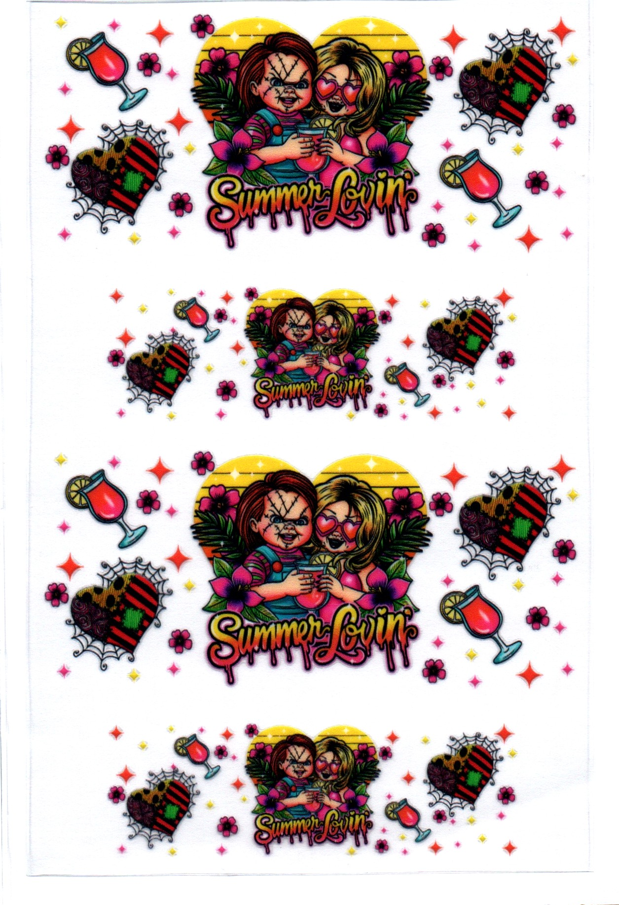 Chucky & Tiffany Horror Guys Stanley Key Chain Wrap Double 146