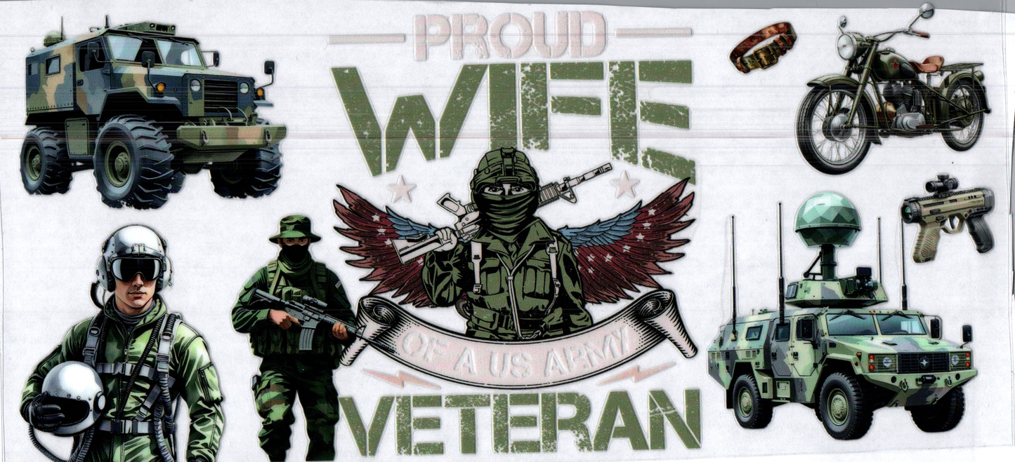 16 oz Military Veteran Wife 10