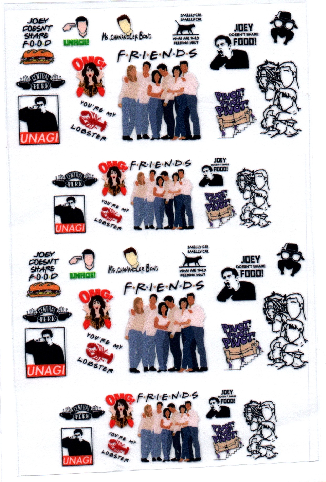 Friends 2 Key Chain Wrap Single 159