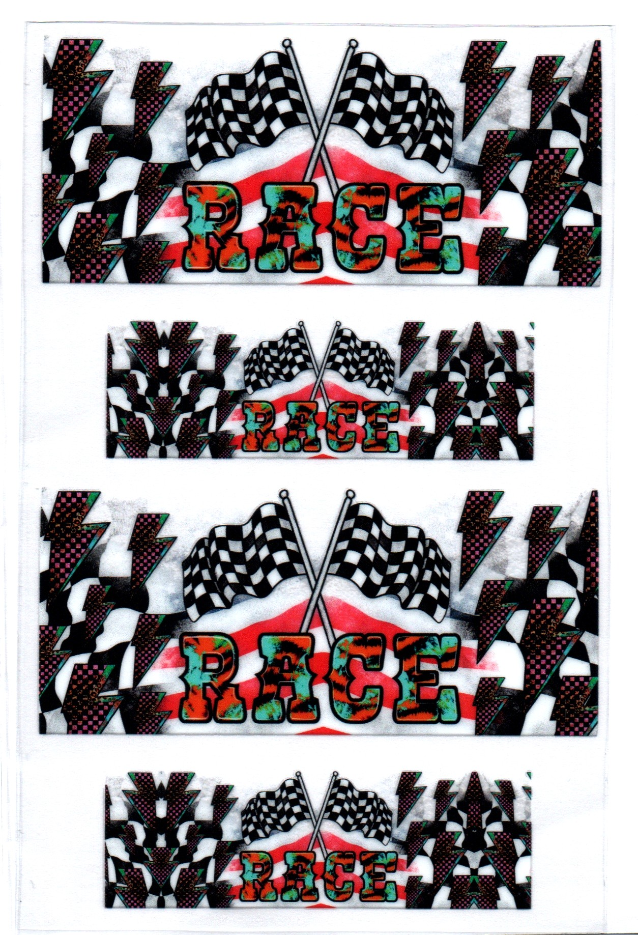 Race Key Chain Wrap Double 163