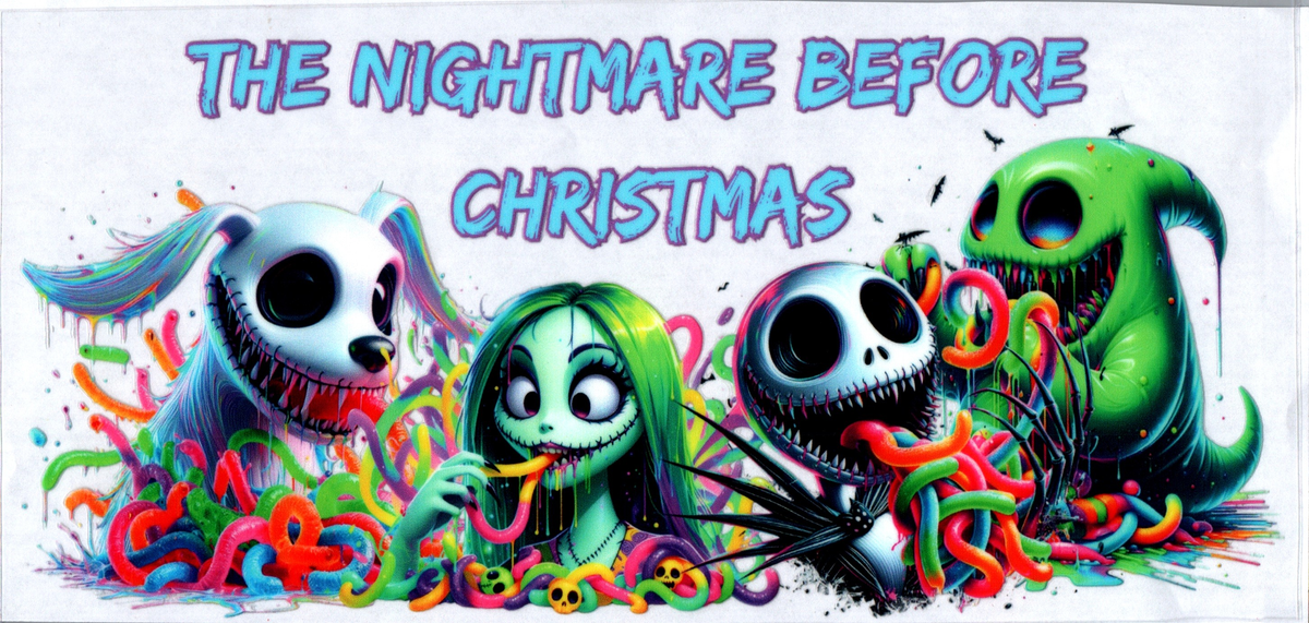 16oz nightmare gummy worms 16