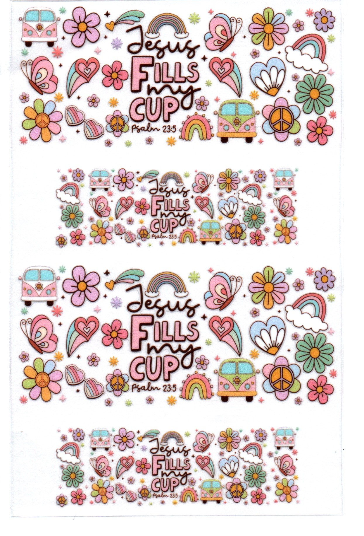 Jesus fills my cup Stanley Key Chain Wrap Double 172