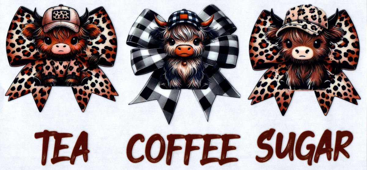 16 oz highland bows leopard pt tea coffee sugar 17