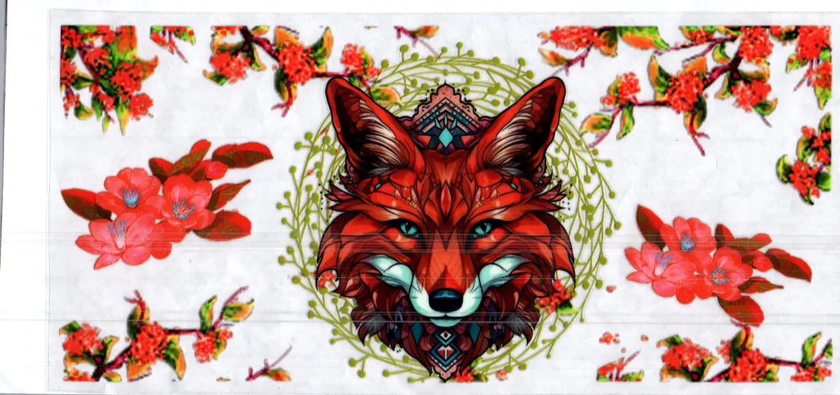 16 oz red crowned fox misc 178