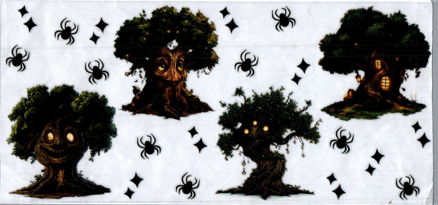 16oz Multi Trees and Spiders 179