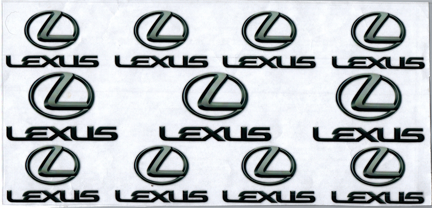 16oz Lexus 2 Car Emblem