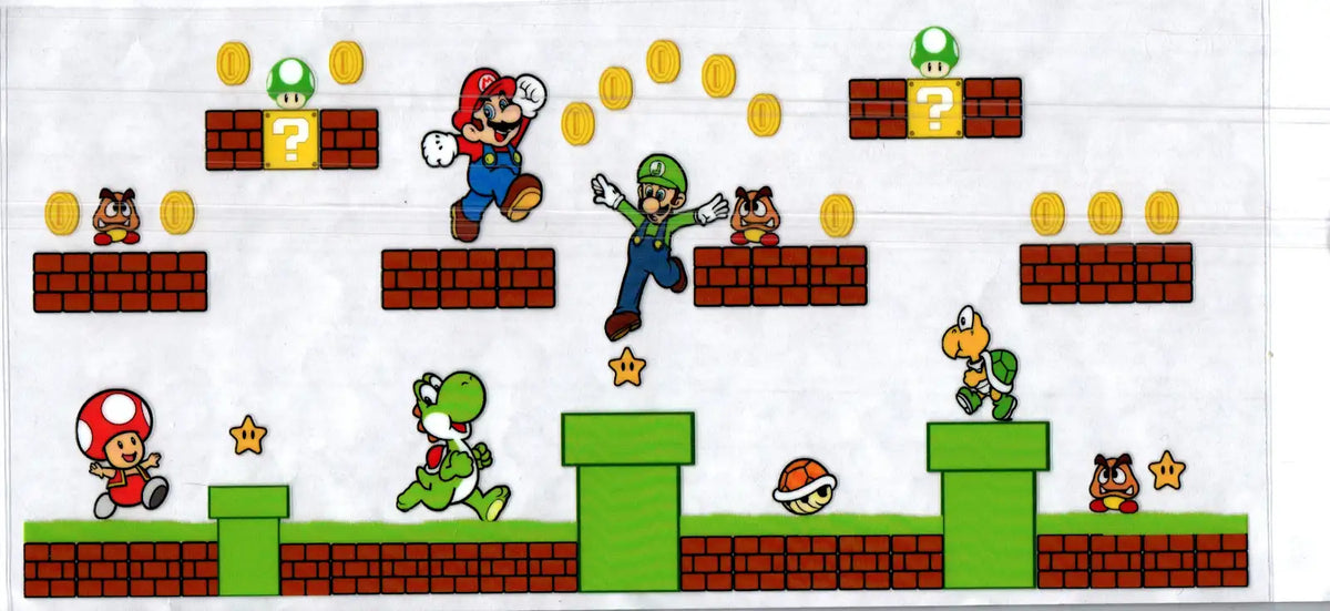 16 oz adventuring with Mario brothers misc 182
