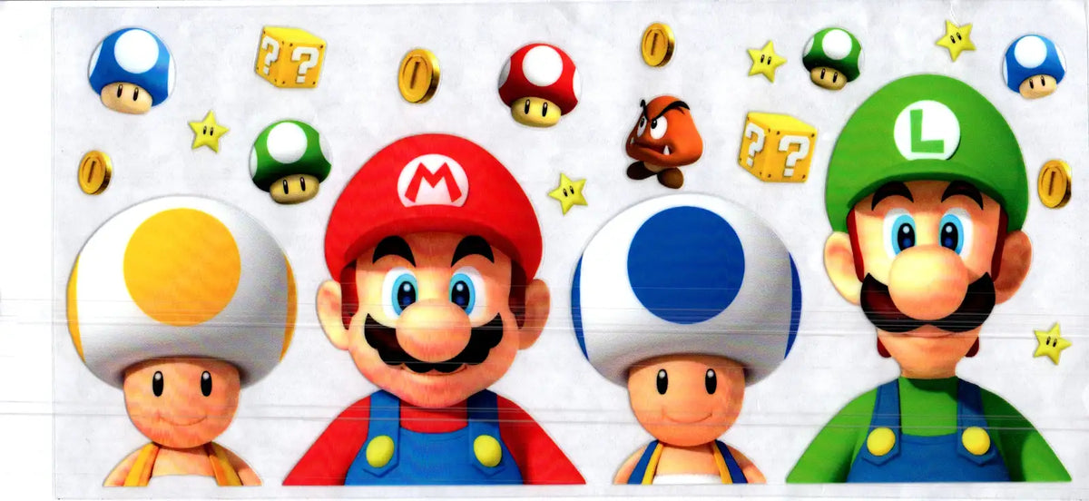 16 oz Mario & friends misc 186
