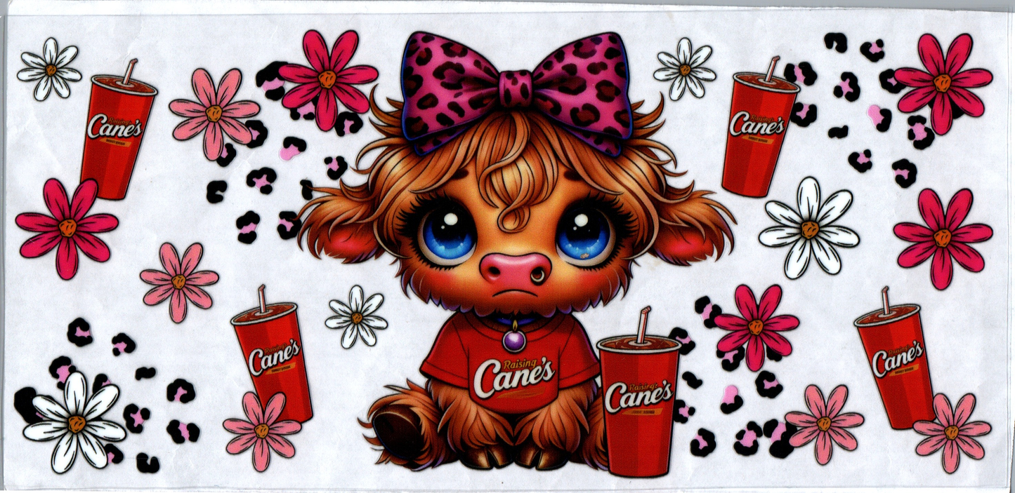 16 oz Cane's Cow 190