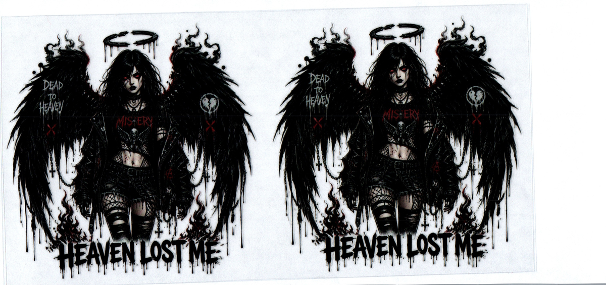 HEAVENS LOST ME DECALS
