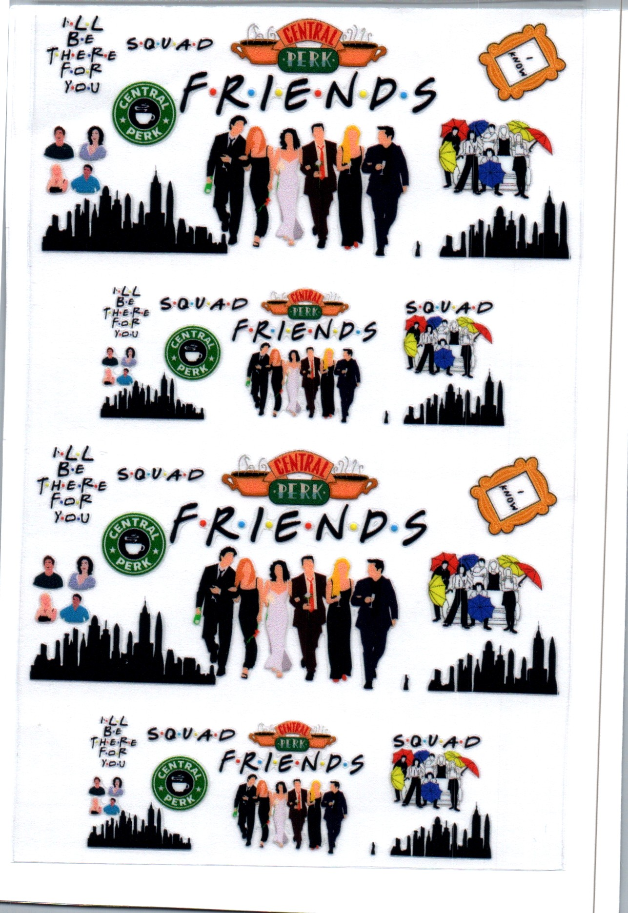 Friends 4 Key Chain Wrap Single 199