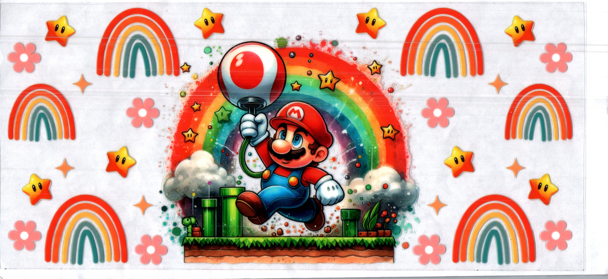 16 oz Mario rainbowa misc 201