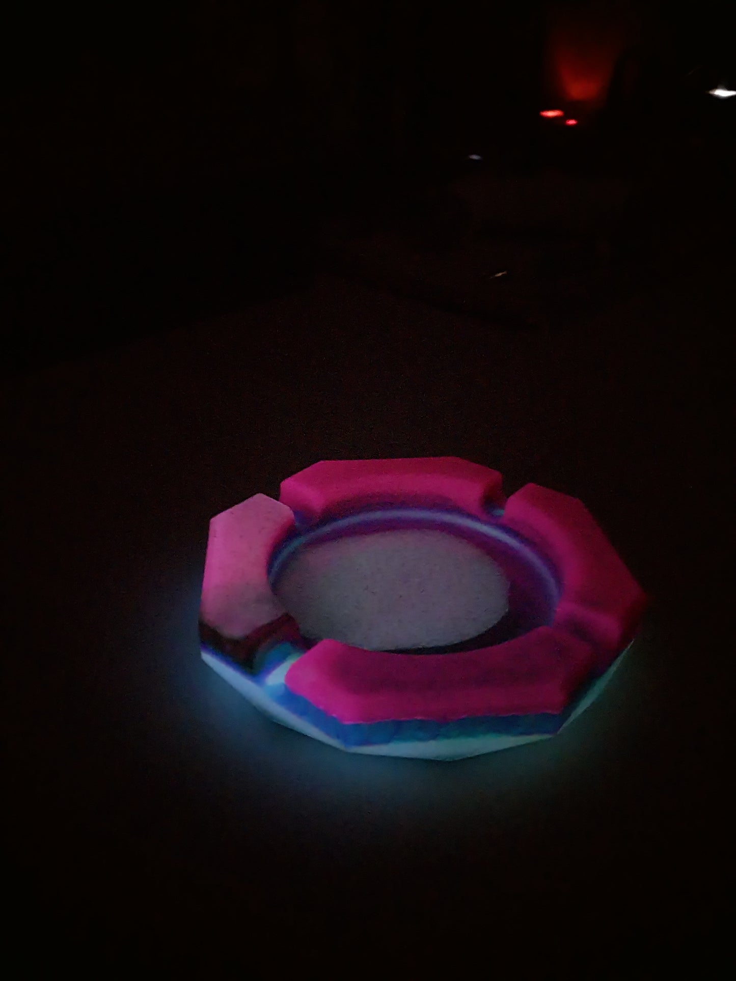 Resin Ashtray w/ glow