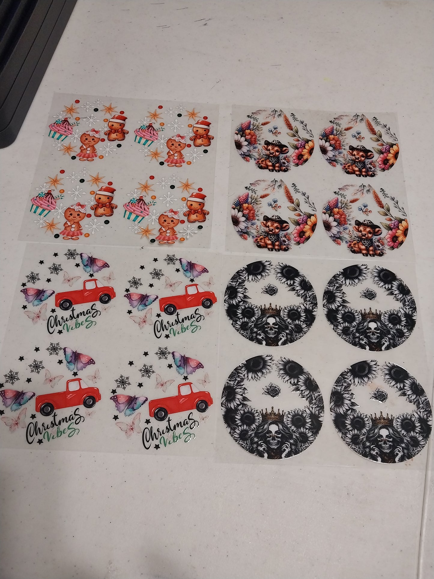 3in ornament wraps 4 pieces