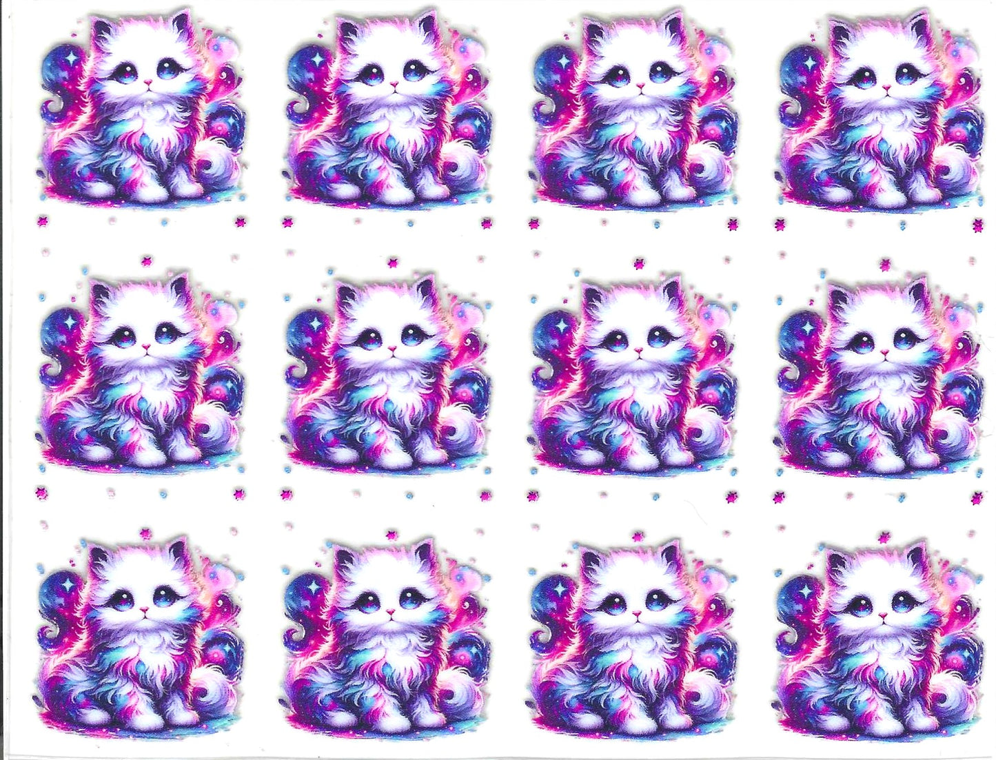 Pink/Blue Cat Pen Wraps