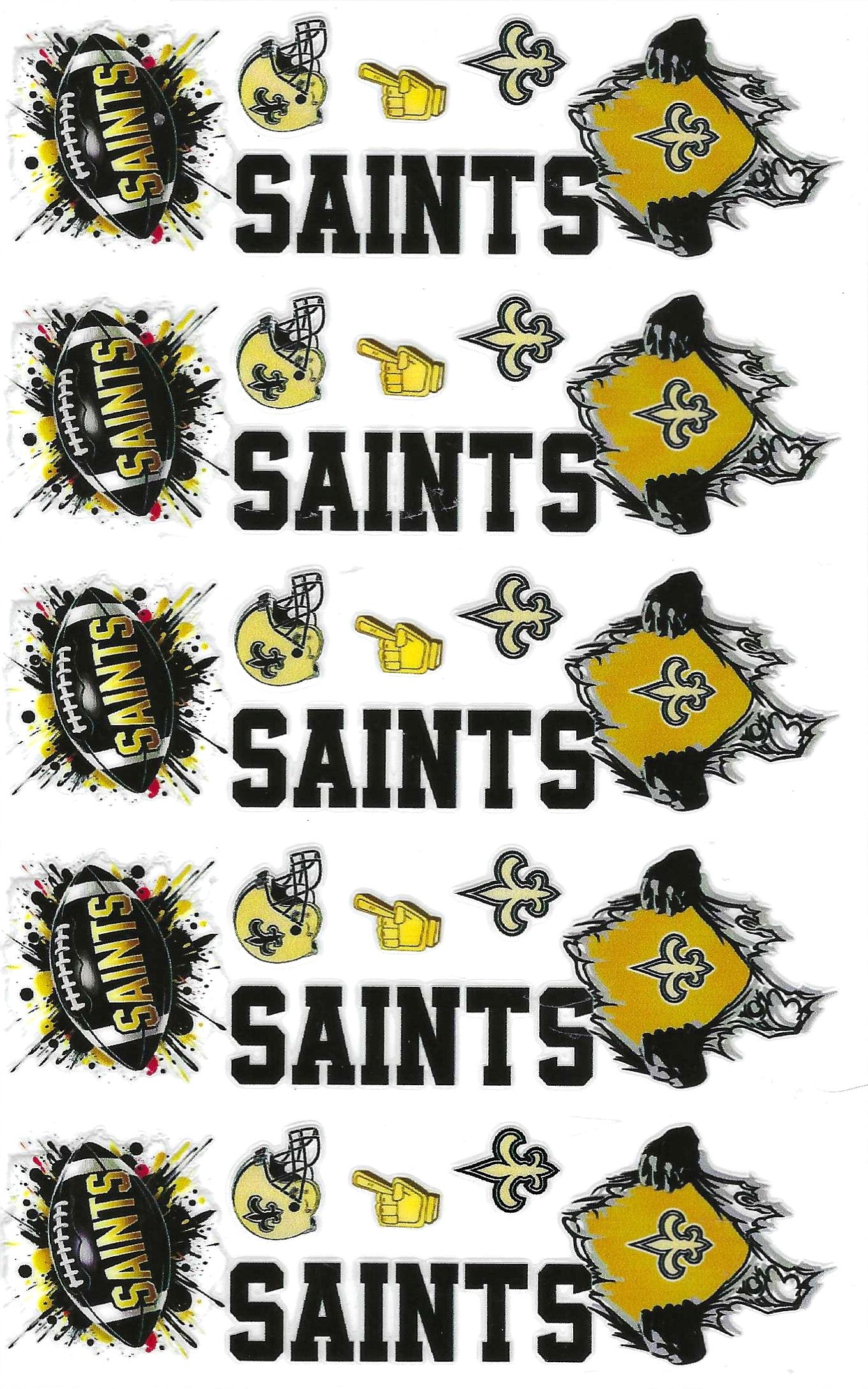 Black and Gold FB Pen Wraps