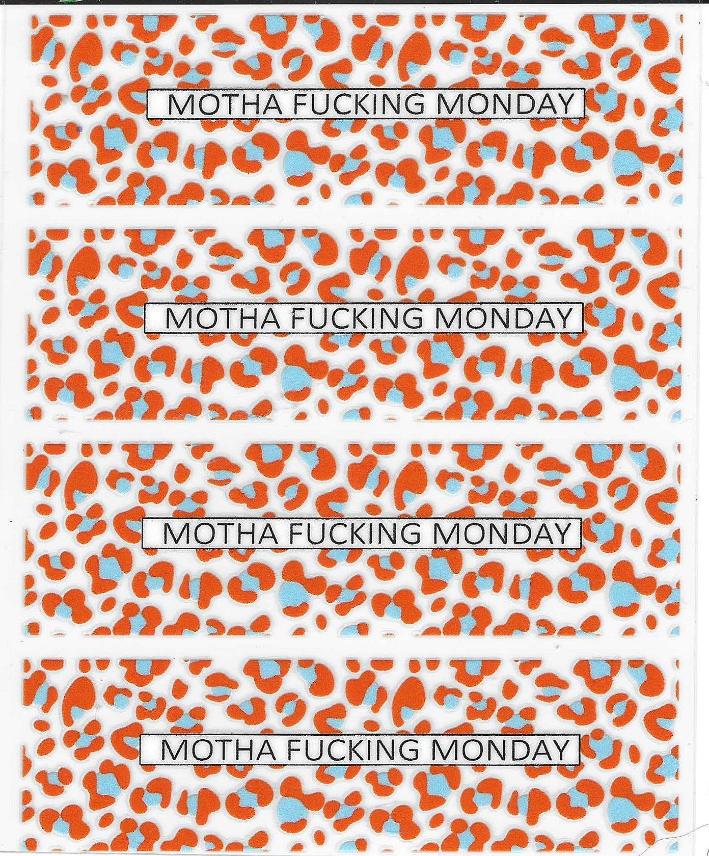 Orange MF Monday Pen Wraps