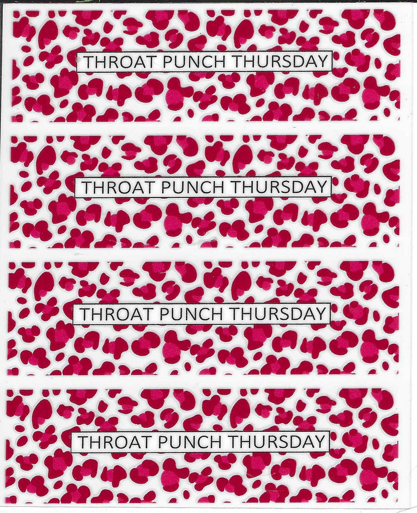 Red TP Thursday Pen Wraps