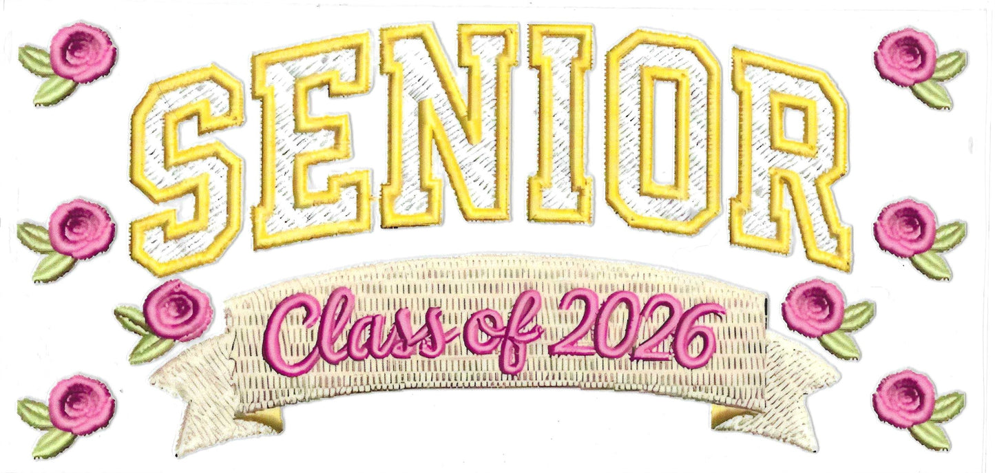 Senior 2026 Yellow