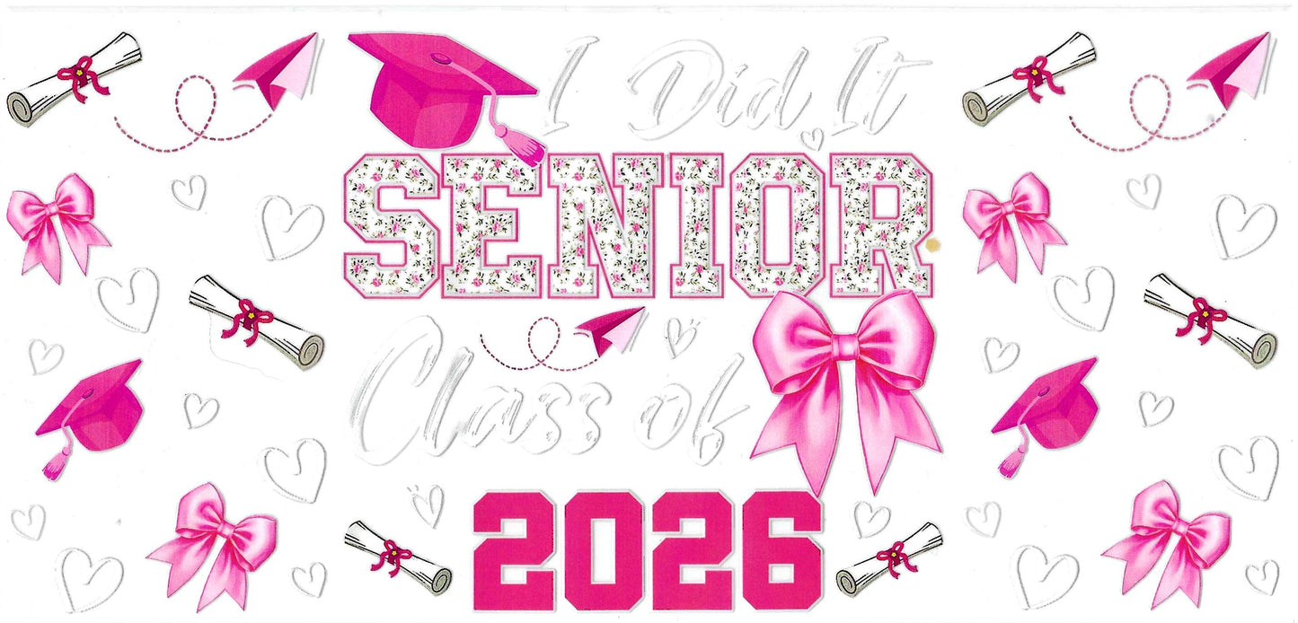 I did it!! Senior Rose Design