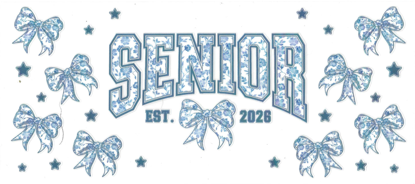 Blue Floral Senior 2026 3